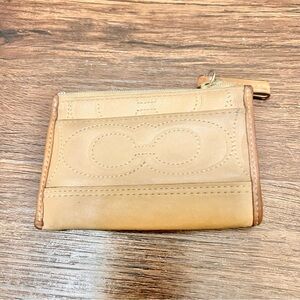 Coach Beige Leather Women's Wallet